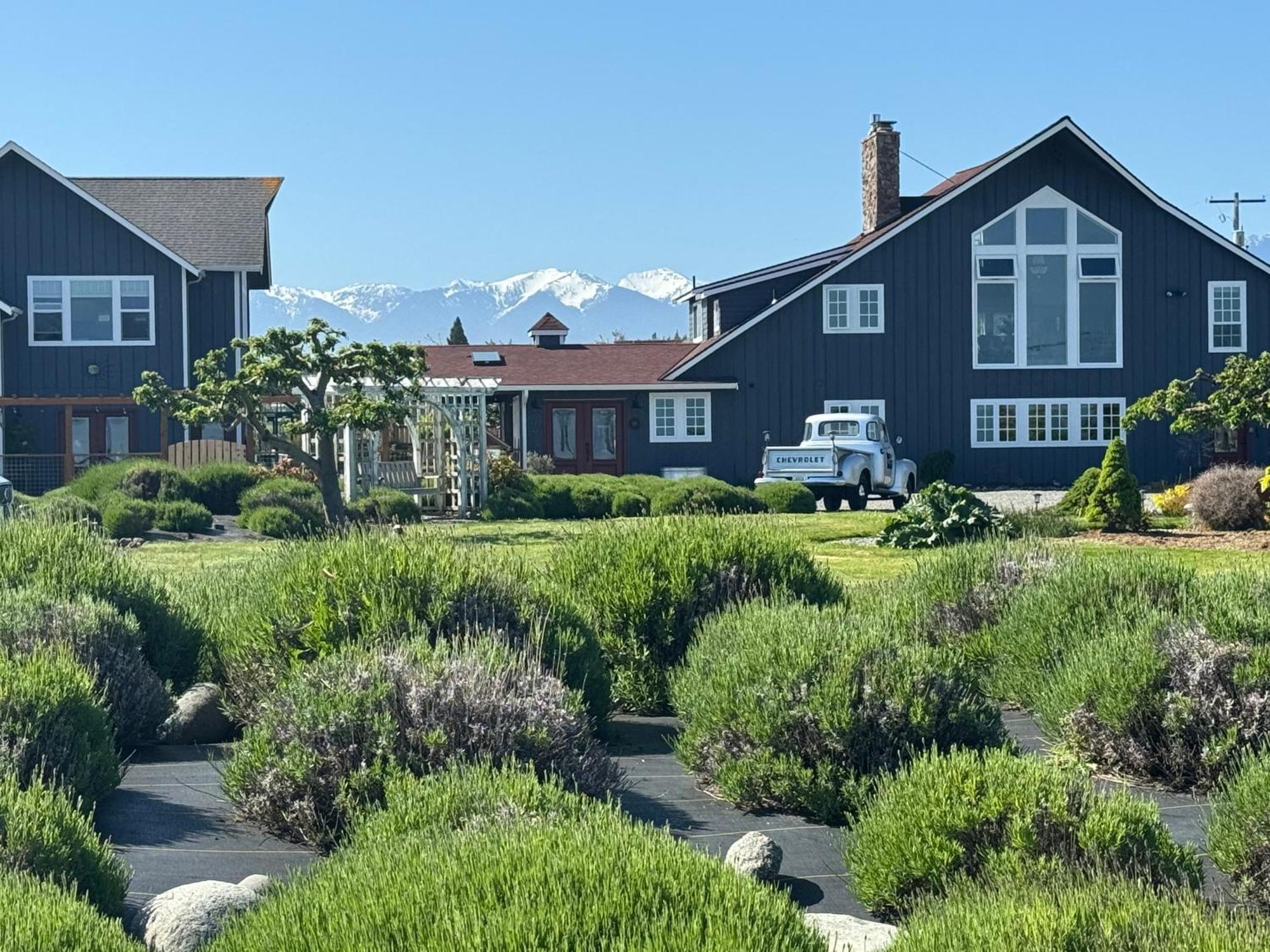 Dungeness Barn House Bed And Breakfast At Two Crows Farm Sequim Exterior photo